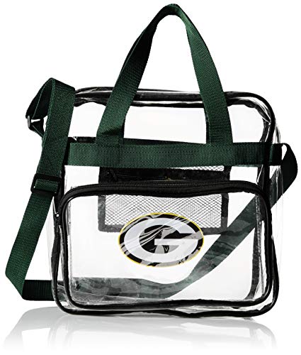 Product Cover Forever Collectibles NFL Football Team Logo High End See Thru Clear Messenger Bag