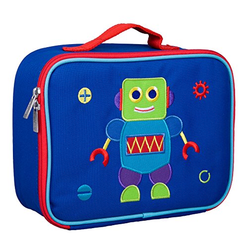 Product Cover Olive Kids Robot Embroidered Lunch Box