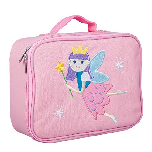 Product Cover Wildkin Kids Insulated Embroidered Lunch Box for Boys and Girls, Perfect Size for Packing Hot or Cold Snacks for School and Travel, Patterns Coordinate with Our Embroidered Backpacks and Duffel Bags