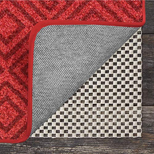 Product Cover GRIP MASTER 2X Extra Thick Area Rug Cushioned Gripper Pad, 5 Feet x 8 Feet, for Hard Surface Floors, Maximum Gripper and Cushion for Under Rugs, Premium Protection Pads, Many Sizes, Rectangular