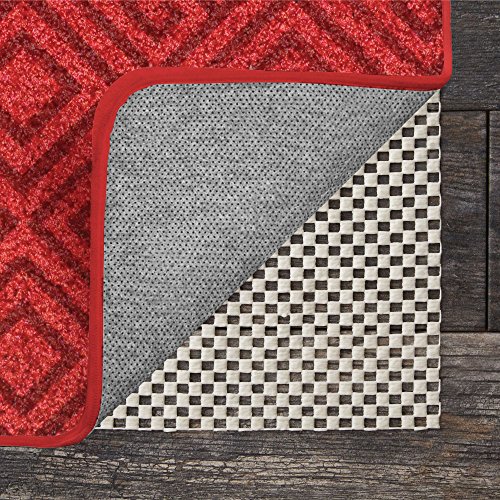 Product Cover GRIP MASTER 2X Extra Thick Area Rug Cushioned Gripper Pad, 2 Feet x 8 Feet, for Hard Surface Floors, Maximum Gripper and Cushion for Under Rugs, Premium Protection Pads, Many Sizes, Rectangular