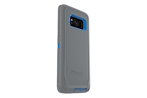 Product Cover OtterBox DEFENDER SERIES SCREENLESS EDITION for Samsung Galaxy S8 - Retail Packaging - MARATHONER (COWABUNGA BLUE/GUNMETAL GREY)