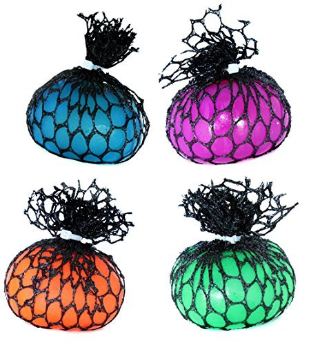 Product Cover 24 Assorted Mini Mesh Squishy Ball - Stress Squeezing Reliever