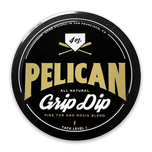 Product Cover Pelican Bat Wax Grip Dip Pine Tar and Rosin Blend 4 Ounce. Grip Enhancer