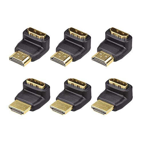 Product Cover VCE 3 Combos 3D&4K Supported HDMI 90 Degree and 270 Degree Male to Female Adapter