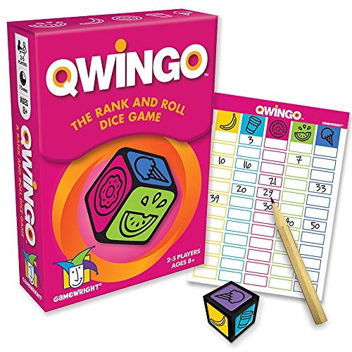 Product Cover Gamewright Qwingo - The Rank & Roll Dice Game