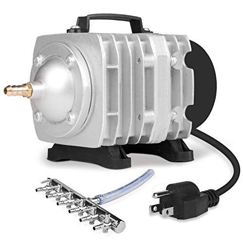 Product Cover VIVOSUN Air Pump 950 GPH 32W 60L/min 6 Outlet Commercial Air Pump for Aquarium and Hydroponic Systems