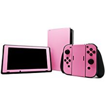 Product Cover Sparkling Pink Fiber skin decal wrap skin Case for Nintendo Switch (Console Joy Con Switch Dock Joy-Con Grip)