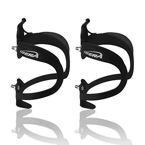 Product Cover Ibera Bicycle Lightweight Aluminum Water Bottle Cage (Black(Pair))