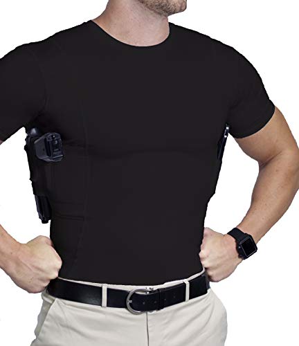 Product Cover AC UNDERCOVER Concealed Carry Shirt for Men/CCW Tactical Clothing/Gun Holster Shirt