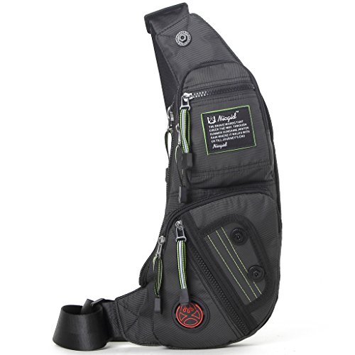 Product Cover Nicgid Sling Bag Chest Shoulder Backpack Fanny Pack Crossbody Bags for Men