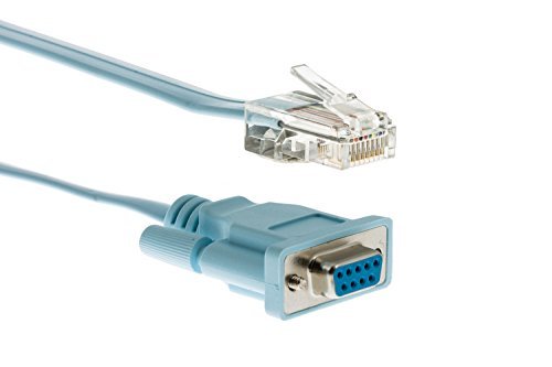 Product Cover Cisco Compatible 72-3383-01 DB9 to RJ45 Console Cable / CAB-CONSOLE-RJ45