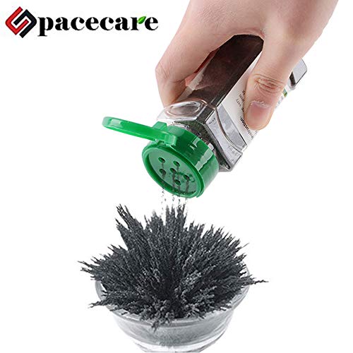 Product Cover SPACECARE Magnetic Iron Powder for Magnet Education Iron Filing Jar (12 Ounces) with Shaker lid