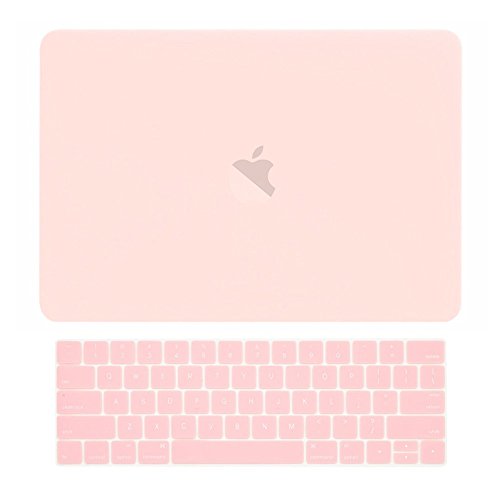 Product Cover TOP CASE MacBook Pro 15 inch Case 2019 2018 2017 2016 Release A1707 A1990, 2 in 1 Signature Bundle Rubberized Hard Case + Keyboard Cover Compatible MacBook Pro 15