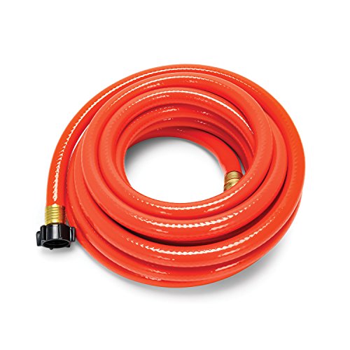 Product Cover Camco 25ft RhinoFLEX Gray/Black Water Tank Clean Out Hose - Ideal For Flushing Black Water, Grey Water or Tote Tanks 5/8