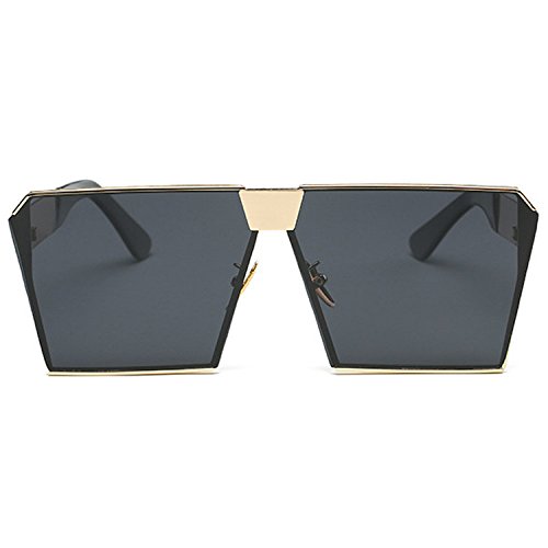 Product Cover LKEYE - Unique Oversize Shield Vintage Square Sunglasses LK1705