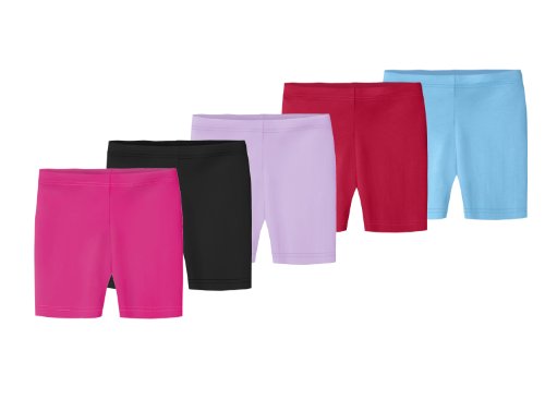 Product Cover City Threads Girls' 100% Cotton Bike Shorts for Sports, School Uniform, or Under Skirts Made in USA