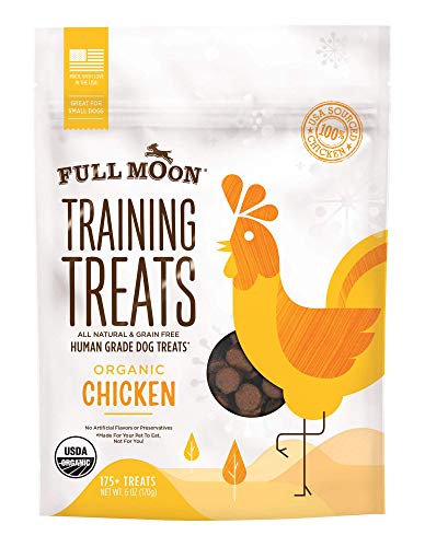 Product Cover Full Moon Organic Human Grade Training Treats For Dogs