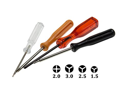 Product Cover HIGHFINE Triwing 1.5 2.5 3.0 and Phillips PH00 Screwdriver Set Repair for Nintendo Products Wii DS Lite DSi 3DS GBA SP NDS