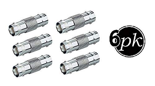 Product Cover BNC Connector - Coupler (6 Pack) BNC Female to Female, Adapter CCTV