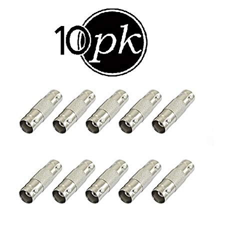 Product Cover BNC Connector - Coupler (10 Pack) BNC Female to Female, Adapter for CCTV