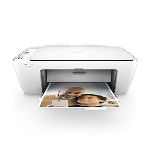 Product Cover HP DeskJet 2655 All-in-One Compact Printer, HP Instant Ink & Amazon Dash Replenishment ready - White (V1N04A)