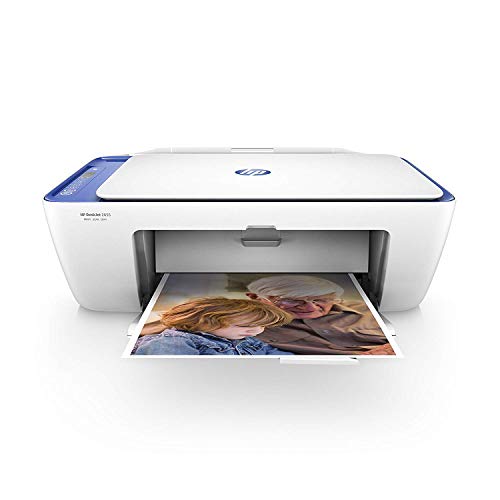 Product Cover HP DeskJet 2655 All-in-One Compact Printer, HP Instant Ink & Amazon Dash Replenishment ready - Noble Blue (V1N01A)