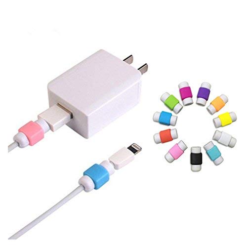 Product Cover 10PCS Cable Saver Protector for USB Lightning Cable iPhone Earphones Protector, Random Color