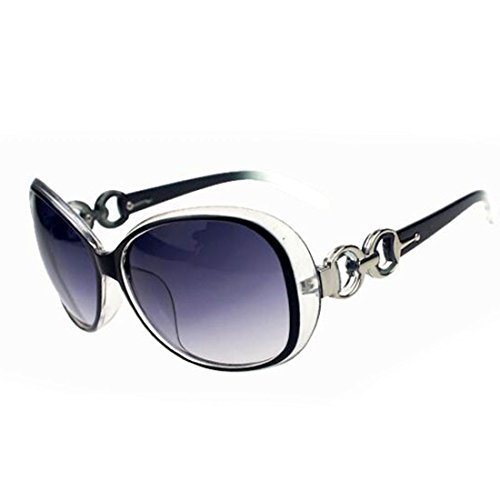 Product Cover Women Shades Oversized Eyewear Classic Designer Sunglasses UV400-Black&Grey