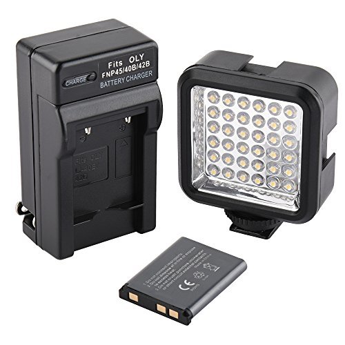 Product Cover SUPON Ultra-Bright LED 36 Video Light Continuous on Camera Lighting Camcorders with Rechargeable Battery Pack and Charger Compatible for Canon, Nikon,Sony, Olympus,Pentax DSLR Cameras