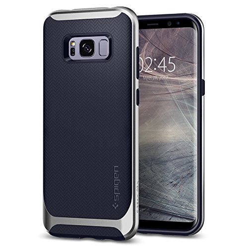 Product Cover Spigen Neo Hybrid Designed for Samsung Galaxy S8 Case (2017) - Arctic Silver