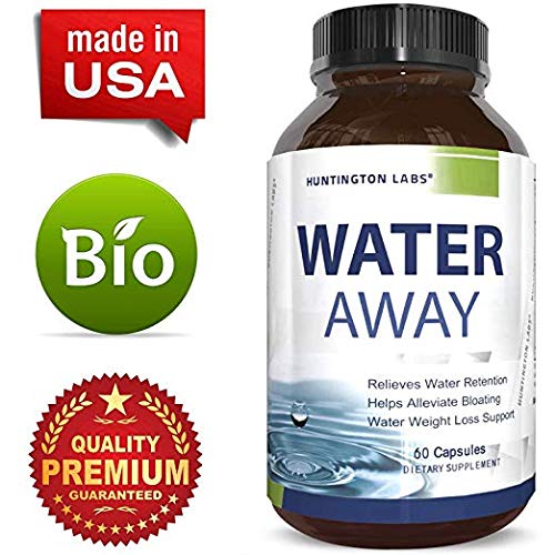 Product Cover Water Away Diuretic Supplement with Dandelion Leaf - Bloat Relief Pills Weight Loss Relieve Swelling Water Retention - Natural Green Tea Extract Potassium Vitamin B6 for Men & Women
