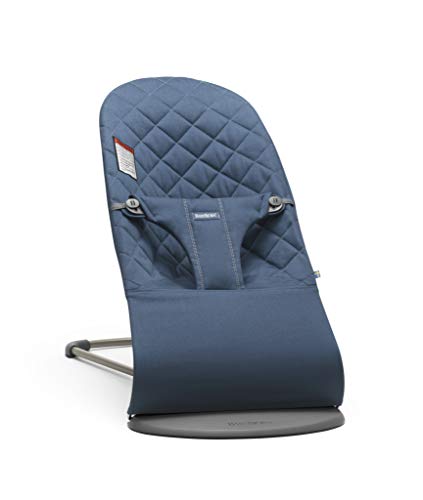 Product Cover BABYBJÖRN Bouncer Bliss, Cotton, Midnight Blue