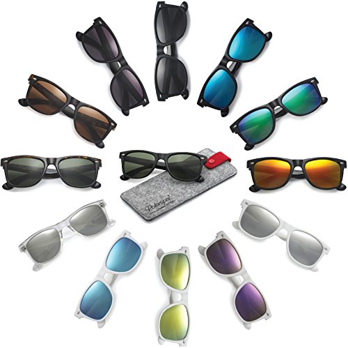 Product Cover Polarspex Polarized 80's Retro Classic Trendy Stylish Sunglasses for Men Women