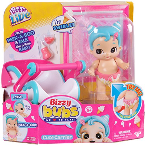 Product Cover Little Live Bizzy Bubs Peek-A-Boo Baby Swirlee