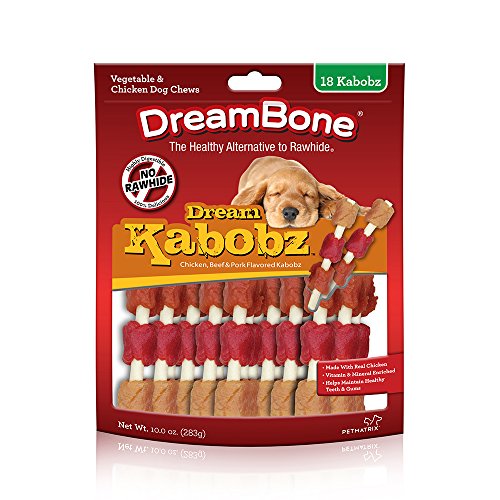 Product Cover DreamBone Dream Kabobz 18 Count, Rawhide-Free Chews For Dogs, DBK-02519