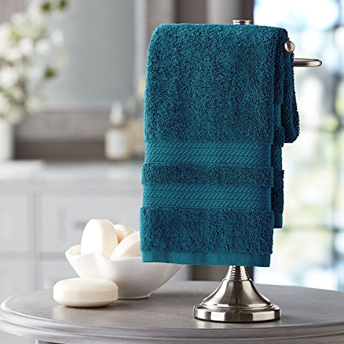 Product Cover Member's Mark Hotel Premier Collection 100% Cotton Luxury Hand Towel, Peacock