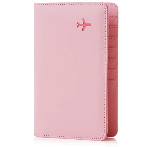 Product Cover Travel Design All in one Travel Wallet - 2 Passport Holder Organizer - Gift Box (Flamingo)
