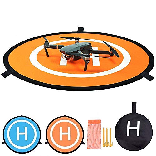 Product Cover Fstop Labs Drone and Quadcopter Landing Pad Accessories 32 inch, Waterproof Nylon for DJI Tello Mavic Phantom 3 4 Spark Mavic 2 Pro Zoom Air