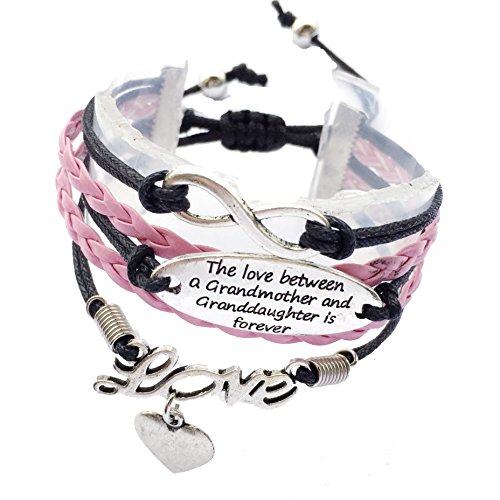 Product Cover DOLON The Love Between The Grandmother and Granddaughter is Forever Bracelet Gift
