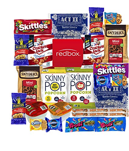 Product Cover Ultimate Movie Night Care Package Full of Delicious Snacks and Redbox Rental Code