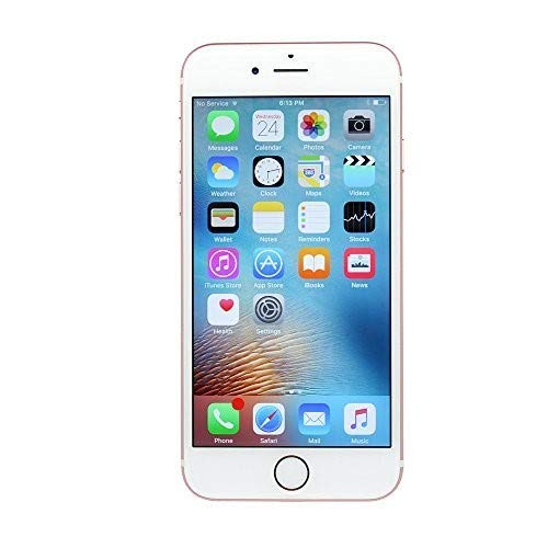 Product Cover Apple iPhone 6S, Fully Unlocked, 64GB - Rose Gold (Renewed)