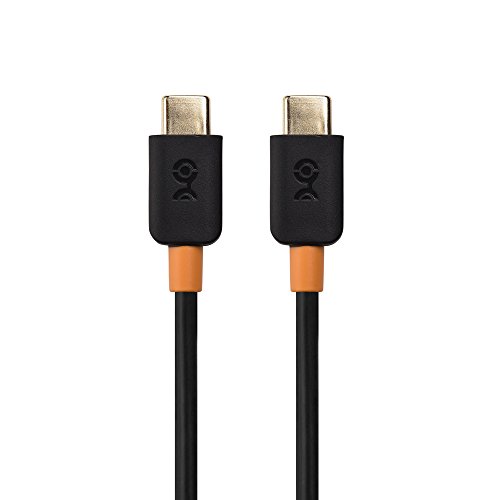 Product Cover Cable Matters USB C to USB C Cable (USB-C Cable) Supporting 60W Charging in Black 6.6 Feet for Samsung Galaxy S10, S9, S8, Note 9, 8, LG G6, V30, Nintendo Switch, Google Pixel, Nexus 5X, 6P and More