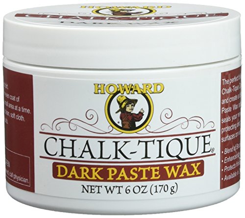 Product Cover Chalk-Tique Dark Paste Wax - Dark Wax Polish - Distress and Enhance your Home Décor Chalk Paint Project - 6 oz