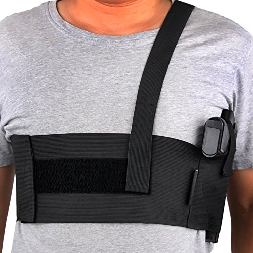 Product Cover Yeeper Deep Concealment Shoulder Holster Right Hand Draw Black L
