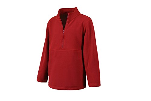 Product Cover Classroom School Uniforms Kids' Unisex Half-Zip Polar Fleece Pullover