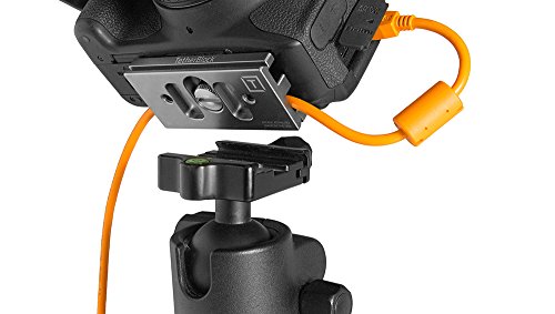 Product Cover TetherBlock Arca Graphite - Cable Connection and Port Protector for Tethered Photography