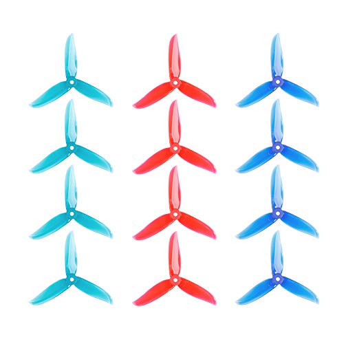 Product Cover DALPROP T5045C Cyclone Tri-Blade Propeller 5 Inch CW/CCW 5045 Prop for FPV Racing Quadcopter Frame Kit Like iFlight iX5 200mm (Total 12pc=3sets)