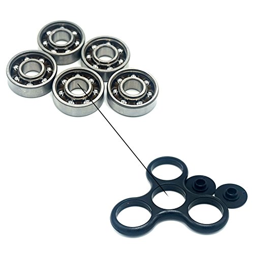 Product Cover LONMAX 5pcs/Pack 608 Steel Ball Bearing 8mm x 22mm x 7mm