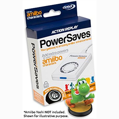 Product Cover Datel Action Replay PowerSaves Includes POWERTAGS for Amiibo Characters